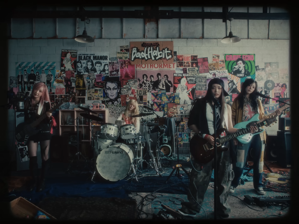 QWER releases “BAD HABIT” (80’s Video Tape Ver.n) MV